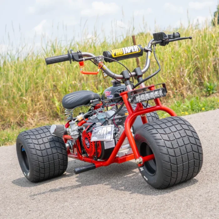 TGV Mini Trike “Red Rocket” Special Edition 2024 - Mini Trike Wheel - Image 3