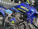 Blue Yamaha YFZ 450 Quad Bike