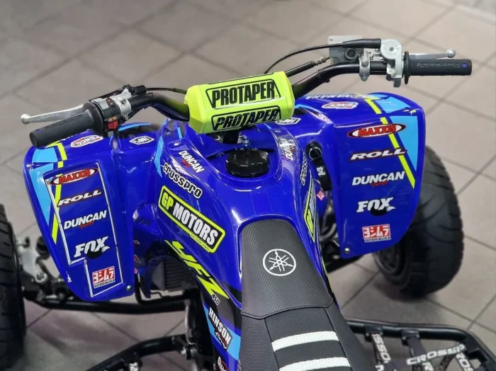 Blue Yamaha YFZ 450 Quad Bike - Image 2