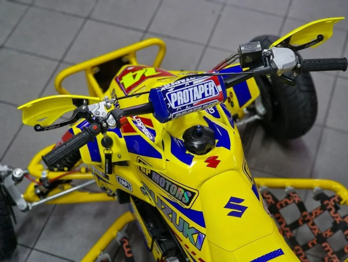 Suzuki LTR 450 Yellow - Image 3