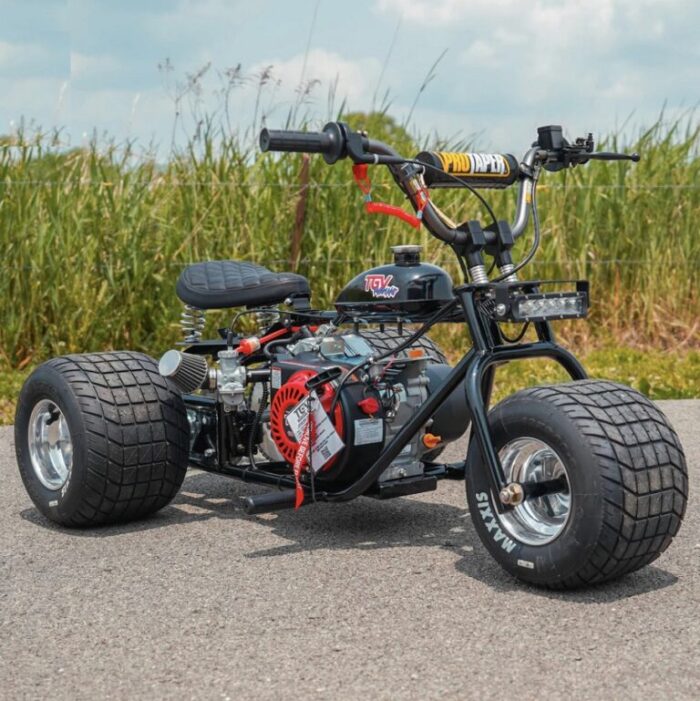 TGV Mini Trike “Black Betty” 2024 - Mini Trike Wheel - Image 3