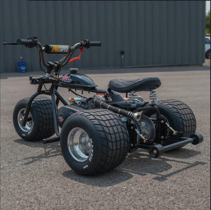 TGV Mini Trike “Black Betty” 2024 - Mini Trike Wheel - Image 2