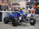 Blue Yamaha YFZ 450 Quad Bike