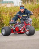 Mini Trike Astatic Red (Platinum Edition) - Mini Trike Wheel